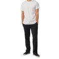 thumbnail image 4 of Men‘s Open Bottom Terry Sweatpants  Elastic Drawstring Waistband  Charcoal Grey S,black(openbottom),XL, 4 of 4