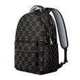 thumbnail image 2 of Hand-drawn Cat Graphic Student School Backpack with Cute Cat and Pet Lover Design Artistic Watercolor Print Book Bag, 2 of 6