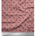 thumbnail image 1 of Soimoi Cotton Voile Fabric Guitar Musical Instrument Decor Fabric Printed Yard 42 Inch Wide, 1 of 3