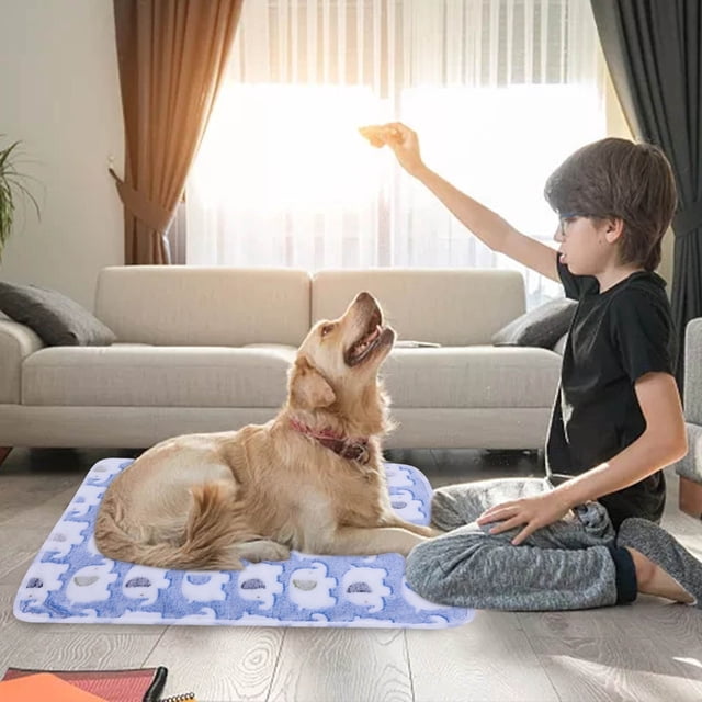 Couverture Douillette pour Chats avec Dos Réversible et Chaleur Durable - Confort Intérieur pour Toutes les Tailles d'Animaux