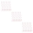 thumbnail image 4 of mmirethe 6pack/lot Swirl Pendant For Graduation Celebration Exquisite Craft Wide Application Birthday Star Spiral Pendant PVC Pink 3Set, 4 of 6
