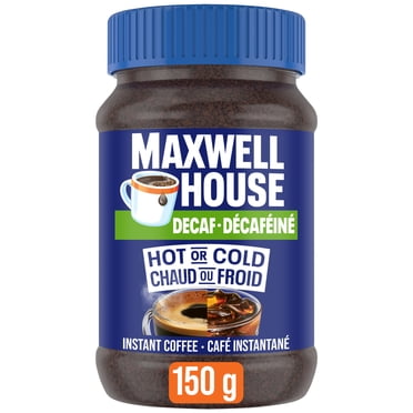 Maxwell House Decaffeinated Instant Coffee, 150 g Jar