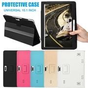 sdhkgrrt under $5 3Pcs Tablet Case, Leather Cover Case for 10-10.1 Inch Tablet,Universal Tablet PC Stand Cover,Android Tablet Protective Case,Fashion Tablet Stand Case,Horizontal Viewing Stand