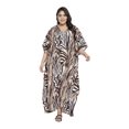thumbnail image 1 of Caftans Longs pour Femmes Grande Taille Robe Caftan Robe de Soirée Fête Été Plage Robe d'Été Manches Kimono Longues Robes Décontractées en Ligne, 1 of 6