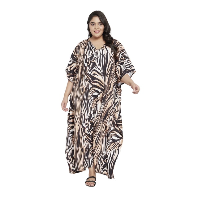Caftans Longs pour Femmes Grande Taille Robe Caftan Robe de Soirée Fête Été Plage Robe d'Été Manches Kimono Longues Robes Décontractées en Ligne