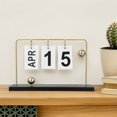 thumbnail image 4 of Minkissy Calendrier Perpétuel Debout Réutilisable pour Fournitures pour Enseignants Accessoires de Bureau Élégants, 4 of 8