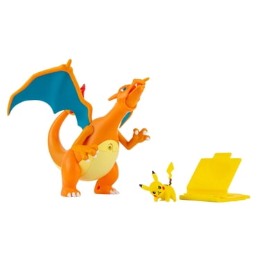 Pack de 2 figurines Pokémon Battle Feature - Charizard & Pikachu