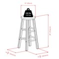 thumbnail image 3 of Winsome- Parkland 3PC High table & bar stools, 3 of 9