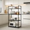 thumbnail image 1 of EGNMCR Storage Bins, Storage Containers Kitchen Rack Trolley Floor Standing Multi Layer Household Storage Rack Bathroom Rack Can Accommodate Toiletries And Daily Necessities Plastics Shelves, 1 of 6
