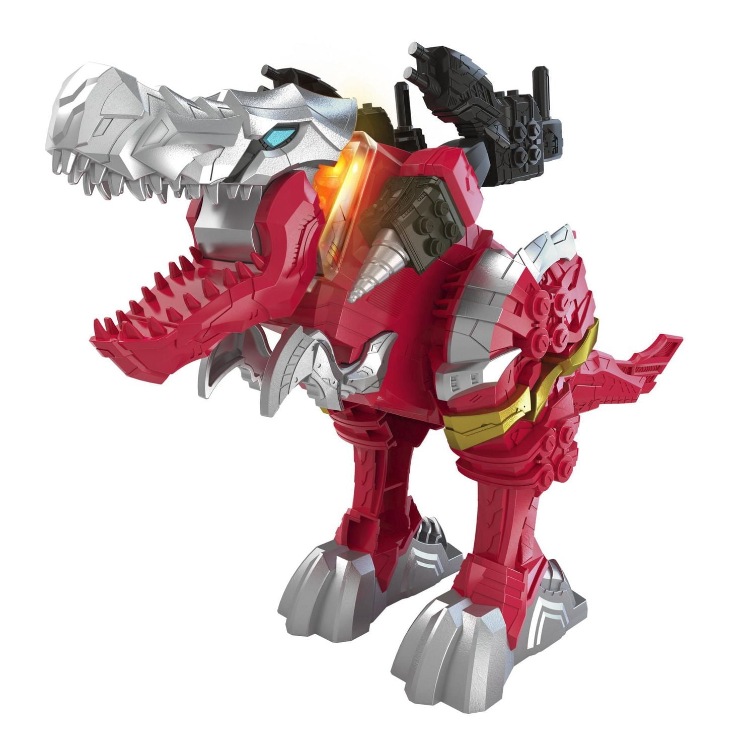 Power Rangers Battle Attackers Dino Fury T-Rex Champion Zord