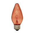 thumbnail image 2 of Decorative Light Bulb, Flame Shape, Amber, 25 Watt, 2-Pk. - 75339, 2 of 4