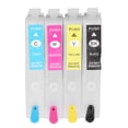 thumbnail image 1 of Ink Cartridges, Durable PP Refill Ink Cartridges Reusable  Output Odorless 4 Colors Accurate Printing With Permanent Chip For Inkjet Printer MUGBK MUGC MUGM MUGY,T2991A T2992A, 1 of 8