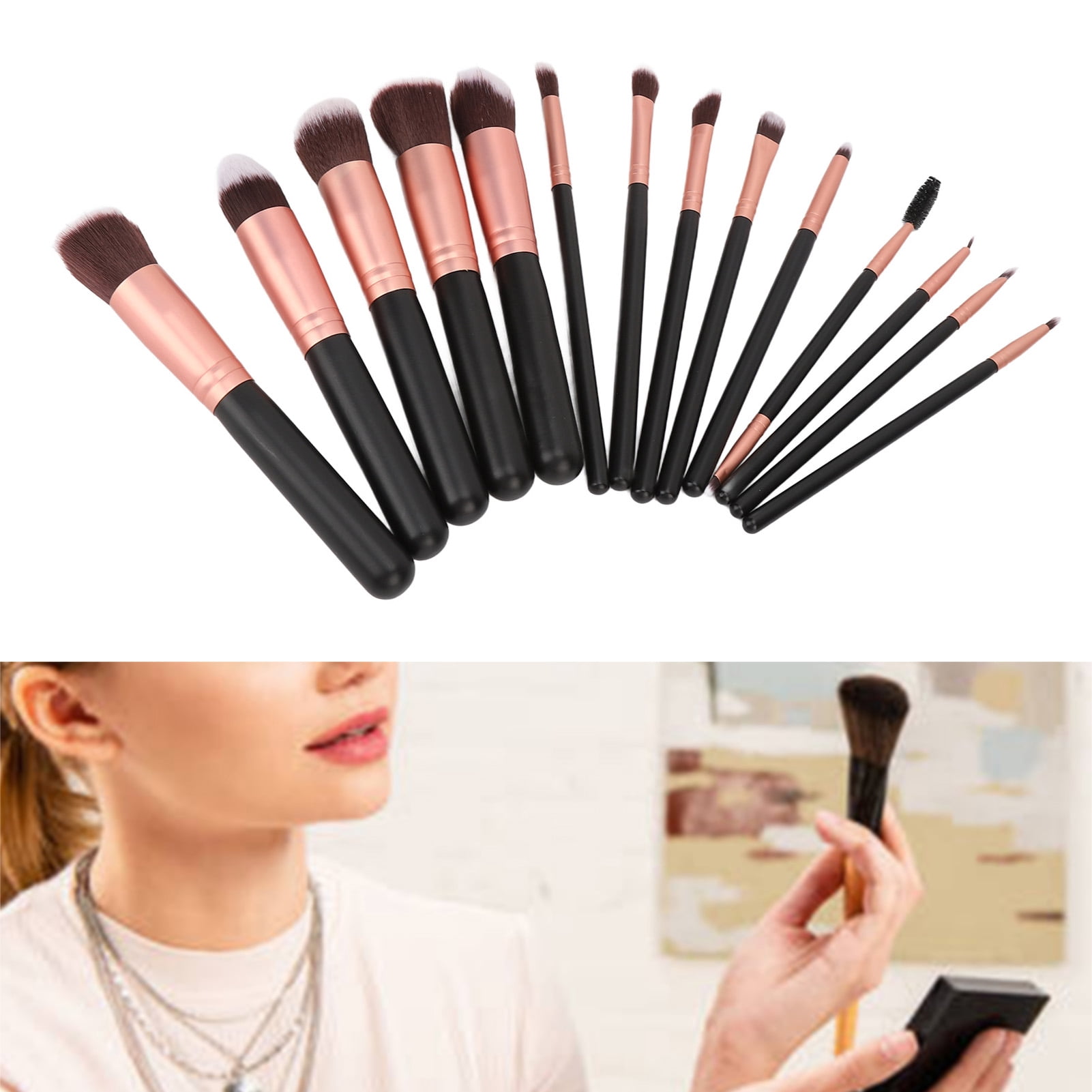 14Pcs Makeup Brushes Set Make Up, Brush Sets The Bristles Are Soft And Dense With Strong Powder Absorption And Easy To Carry For Your Daily Use Brush Make Up Makeup Brushes Tools
