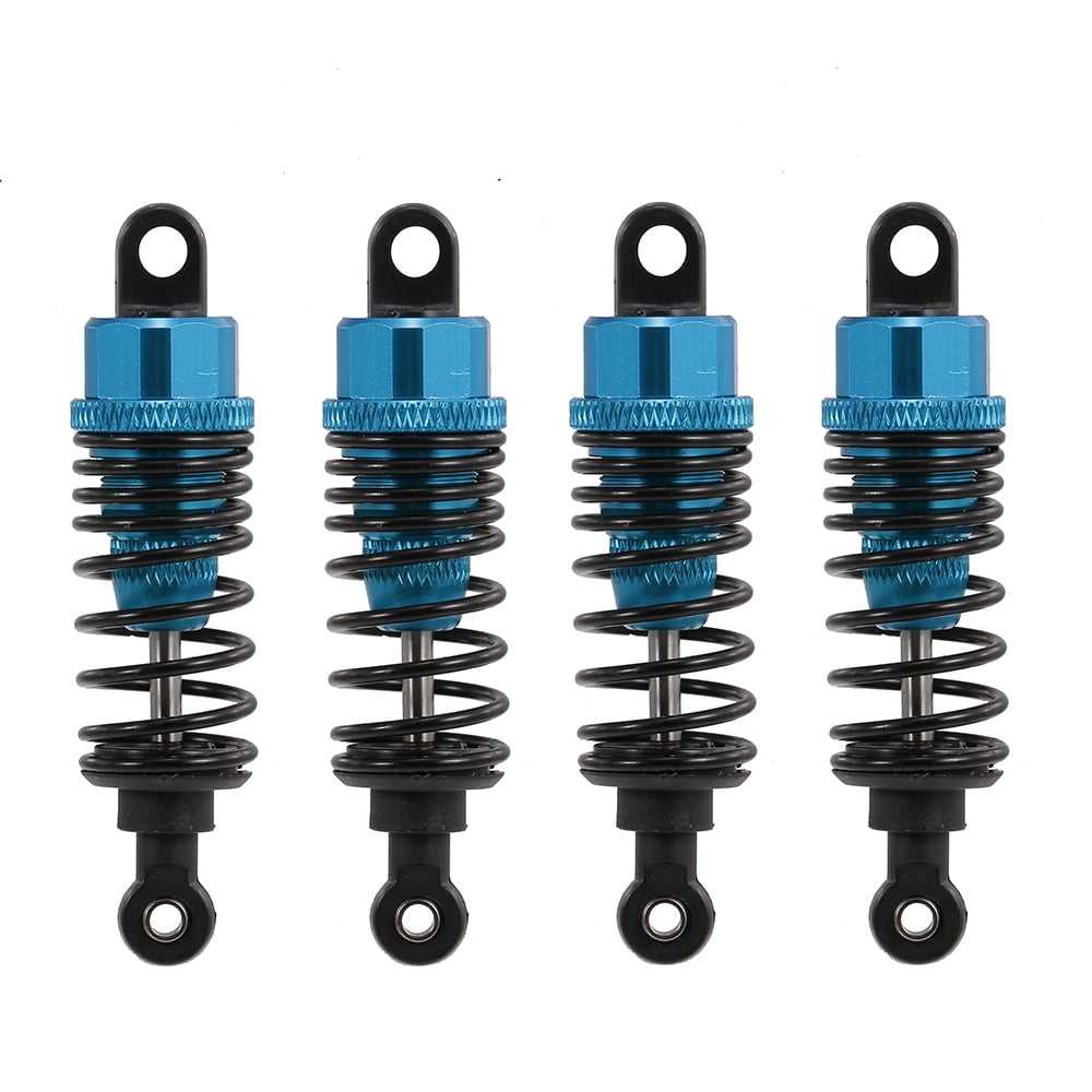Lot de 4 amortisseurs RC 100 mm avec ressort interne pour voiture sur chenilles SCX10 1/10 RC (rouge) - COMFORTXL | Leroy Merlin