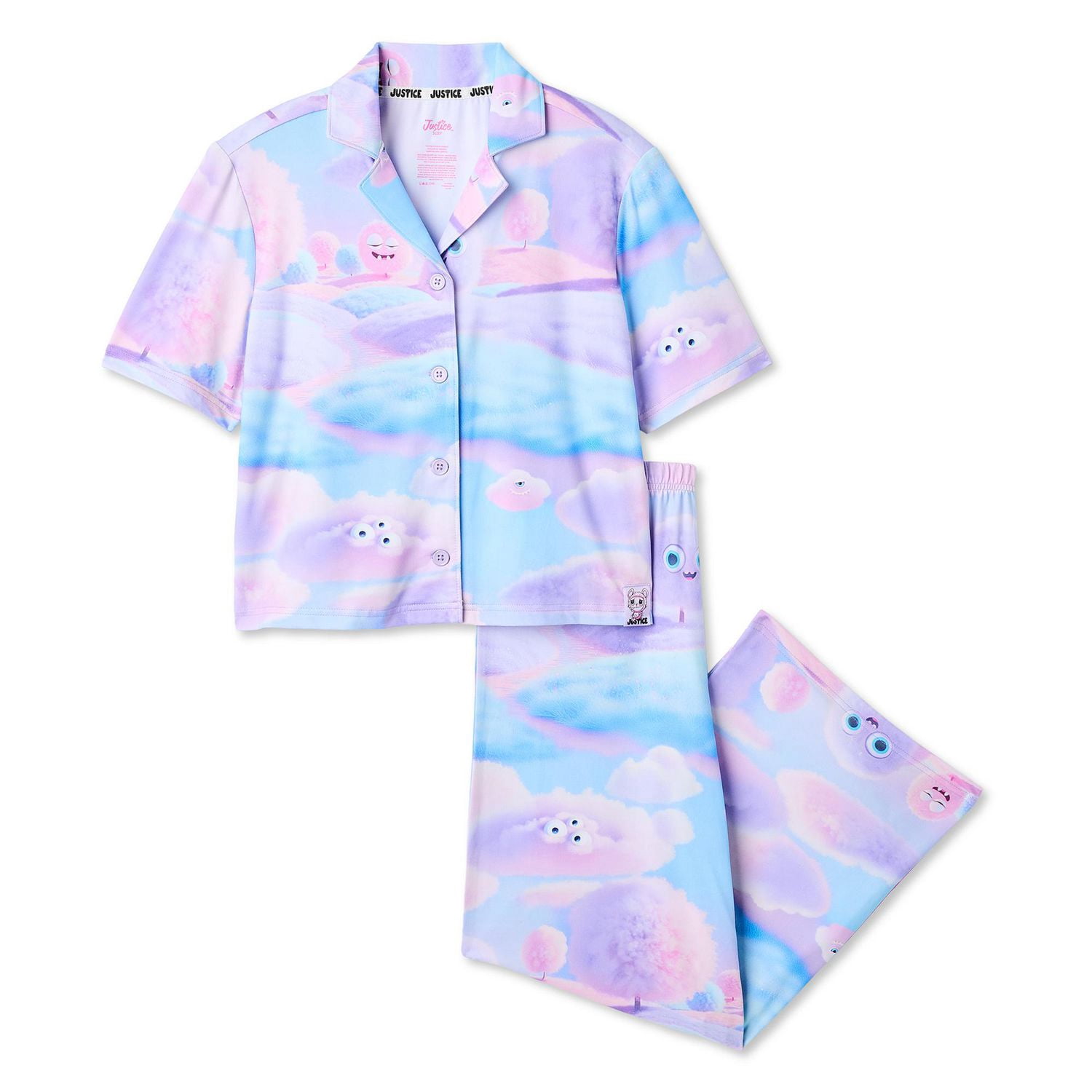 Pyjama 2 pièces Justice pour filles