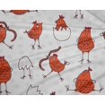 thumbnail image 5 of oneOone Polyester Spandex Orange Fabric Kawai Sewing Craft Projects Fabric Prints By Yard 56 Inch Wide, 5 of 5