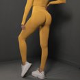 thumbnail image 2 of Dealovy Leggings for Women High Waisted Solid Butt Lifting Basic Tight Workout Seamless Yoga Gym Trousers, 2 of 7