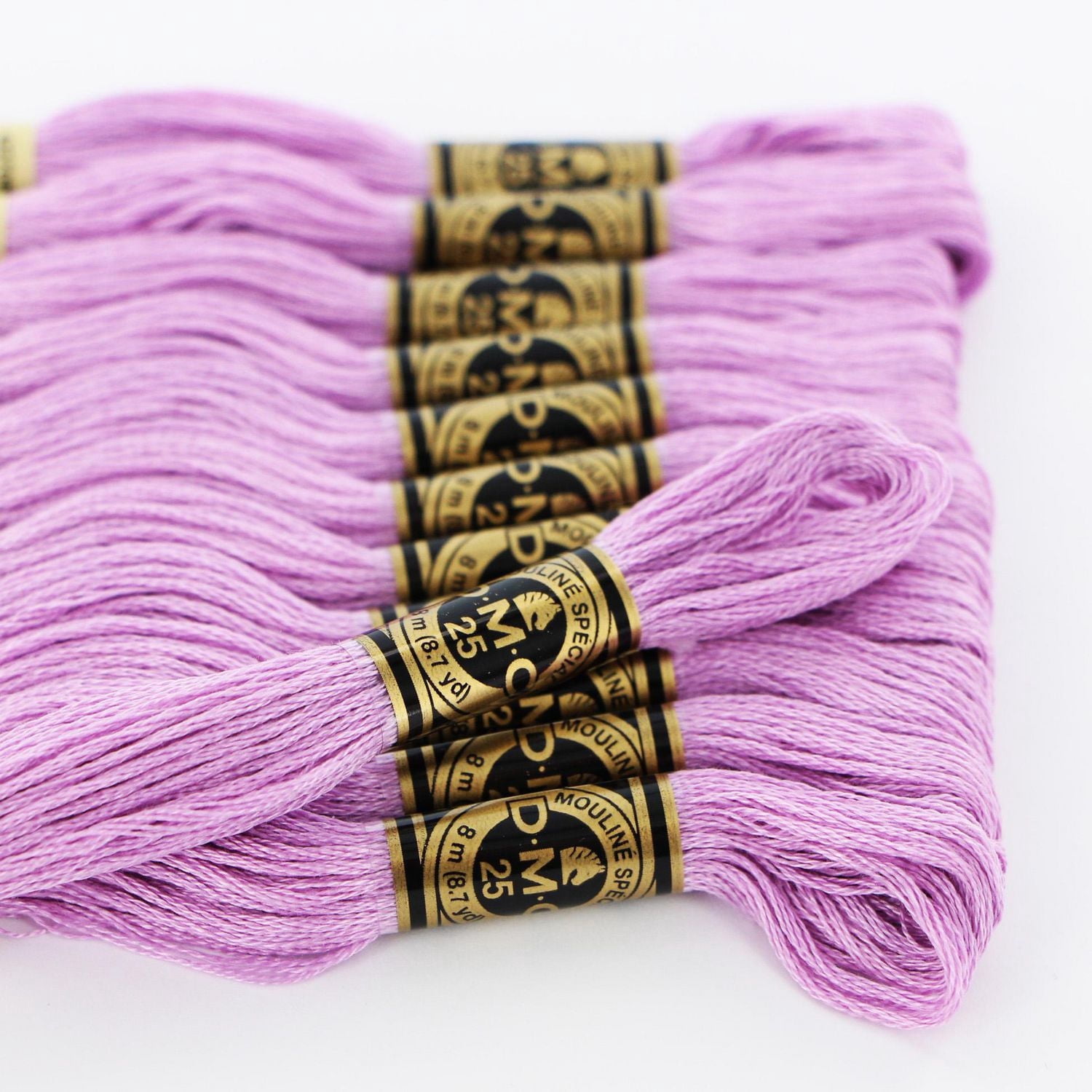 DMC violet coton 6 brins fil à broder écheveau, 8 m (8.7 yd)