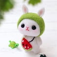 thumbnail image 1 of ABPWLY Cute Pattern DIY Poke Wool Felts Production Package Clearance Quality Canada Days Quality Stuffed Animals, 1 of 8