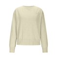 thumbnail image 4 of Women's Pocket Sweater 2025 - Lightweight Knit | Oversized Crewneck Pullover, 4 of 9