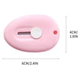 thumbnail image 2 of EGNMCR Mini Utility Knife Portable Small Open Courier Open Box Knife Student Account Paper Knife household use, 2 of 2
