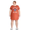 thumbnail image 2 of George Plus Women's Short Sleeve Nightshirt, 2 of 6