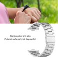 thumbnail image 4 of Replacement Smartwatch Strap Double Snap 3 Beaded Stainless Steel Replacement Wristband For Mi Band 8 Pro, 4 of 8