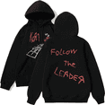 thumbnail image 4 of Chandail à Capuchon Follow The Leader Korn Follow The Leader Marchandise Unisexe à Imprimé Graphique, Chandail à Capuchon à Manches Longues, 4 of 5