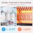 thumbnail image 2 of Momcozy Breast Milk Pitcher, Resistant to Heat and Cold Abrupt Temp Swings, No Leak Glass Breast Milk Fridge Storage Container, Fast Baby Formula Maker Green, 2 of 6