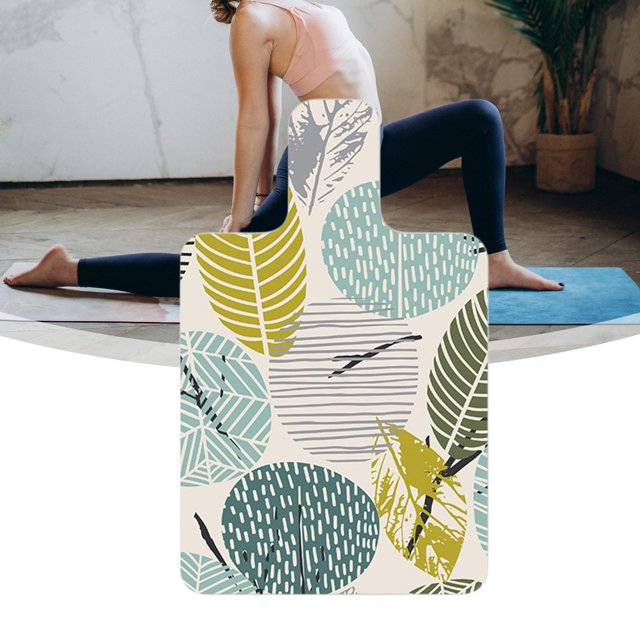 Pilates Reformer Mat Sweat Absorbing Pilates Mat for Reformer Thick Yoga Mat Style C