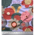 thumbnail image 1 of Soimoi Velvet Fabric Flower Artistic Fabric Prints By Yard 58 Inch Wide, 1 of 3