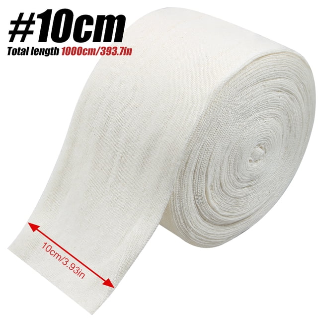 Elasticated Tubular Support Bandage | Stockinette Tubing for Large Arm, Knees, Legs | Light To Moderate Compression Bandage Roll 10cm