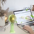 thumbnail image 4 of Boovnll Portable Fan, Adjustable High Speed USB Rechargeable Fans Lightweight Compact Handheld Fan for Outdoor, Travel, Camping, Vacation, Summer Gift, Mini Fan - Fan, 4 of 6