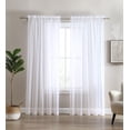 thumbnail image 1 of Sheer Window Panel Curtain- 2 Pack, 1 of 3