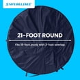 thumbnail image 3 of Swimline Couverture Protectrice Ronde d'Hiver pour Piscine hors Terre 18 Pieds Deux, 3 of 11