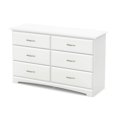 thumbnail image 1 of Commode 6 tiroirs pour Enfants, fini Blanc solide, collection Callesto de Meubles South Shore, 1 of 8