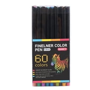 Pens For Teachers Gifts Student Supplies Pen Color Needle Pen Thread Drawing Pen 48/60 Color Painting Set（1ml） Multi-color