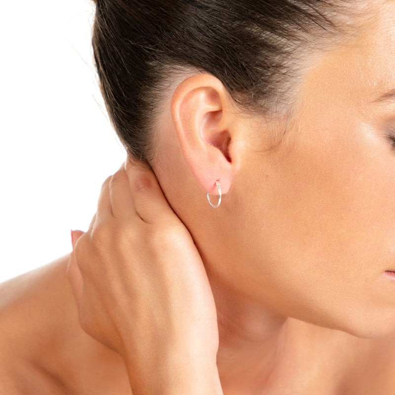 Ens. de 3 boucles d'oreille en argent sterling
