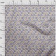 thumbnail image 3 of oneOone Velvet Light Beige Fabric Leaves Craft Projects Decor Fabric Printed By The Yard 58 Inch Wide, 3 of 4