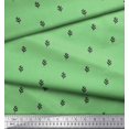 thumbnail image 3 of Soimoi Poly Georgette Fabric Branches Artistic Printed Fabric 1 Yard 42 Inch Wide, 3 of 3