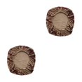 thumbnail image 3 of Baohd Housse de Chaise d'Ordinateur Housse de Chaise Pivotante Rotative pour Chaise Housse de Coussin Rouge Brique 2 Ensembles, 3 of 6