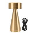 thumbnail image 2 of LED Cordless Table Lamp, 3 Color Stepless Dimming LED Portable Modern Metal Nightstand Desk Lamp Touch Control Rechargeable Bedside Lamp Night Light For Bedroom, Kids Nursery, 2 of 8