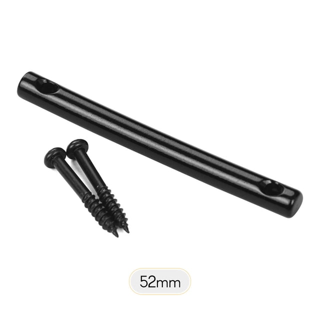 Headstock String Retainer Tension Bar for Electric Guitar Replacement 52mm Black