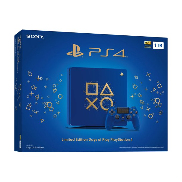 Sony PlayStation 4 - Limited Edition Days of Play - game console