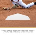 thumbnail image 2 of OULII 3 Pcs Plaques de Baseball Blanches Résistantes aux Intempéries pour Lancer Exercices, 2 of 8