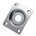 thumbnail image 4 of Milaget Output Rectangle Socket Plate /w Screws fr Electric Guitar Parts, 4 of 7