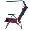 thumbnail image 3 of RIO Gear Chaise à Auvent Hi-Boy - Charcoal/Oxblood, 3 of 5