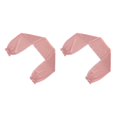 thumbnail image 3 of kurtrusly Boléro en Chiffon à Manches Longues Tendance pour Femmes Rose 2ensemble, 3 of 6