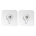 thumbnail image 1 of fastboy Wall Picture Hooks Non-marking Nail Screw Stickers Hanging Photo Frame Key Adhesive Hook 2Pcs, 1 of 9