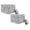 Gris Foncé 2 pcs, variante sur Jouets de Construction et de Construction / Ciment Construisez Votre Mur Gris Briques 32 Pcs Kit Éducatif Bricolage, Gris Foncé 2 Pcs